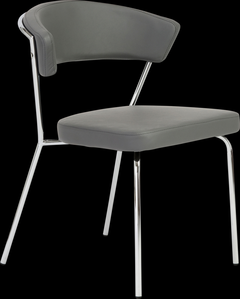 Artigale Gray Dining Chair, Set of 2 - Thumbnail - Image 3