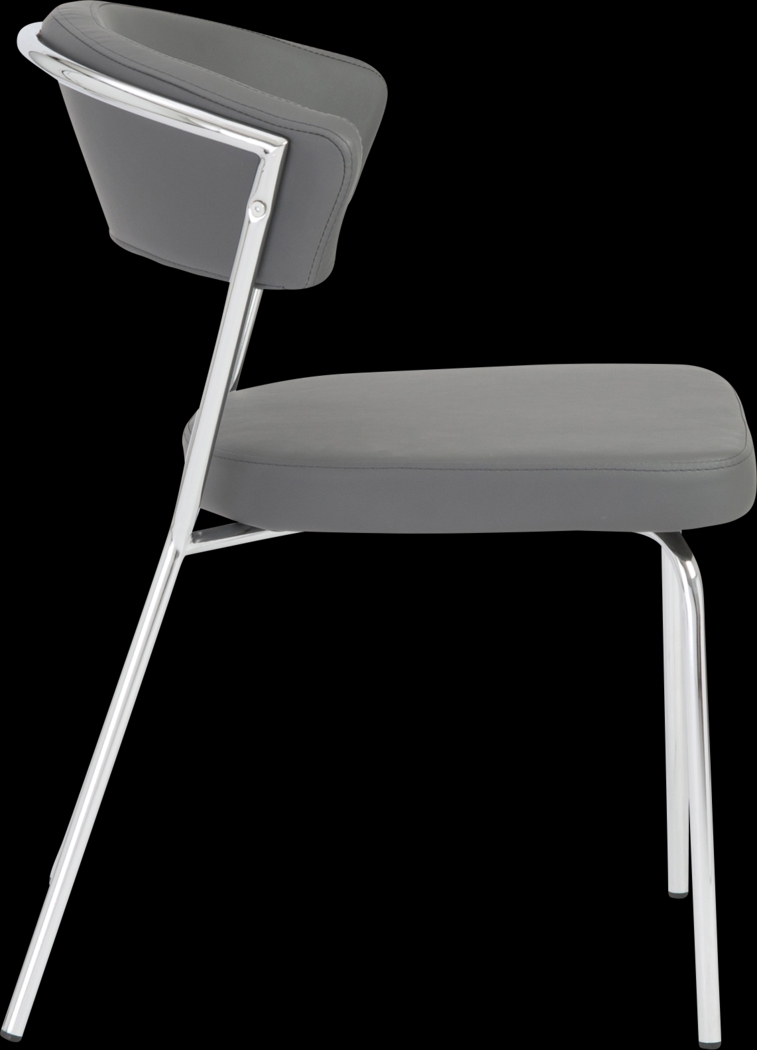 Artigale Gray Dining Chair, Set of 2 - Thumbnail - Image 4