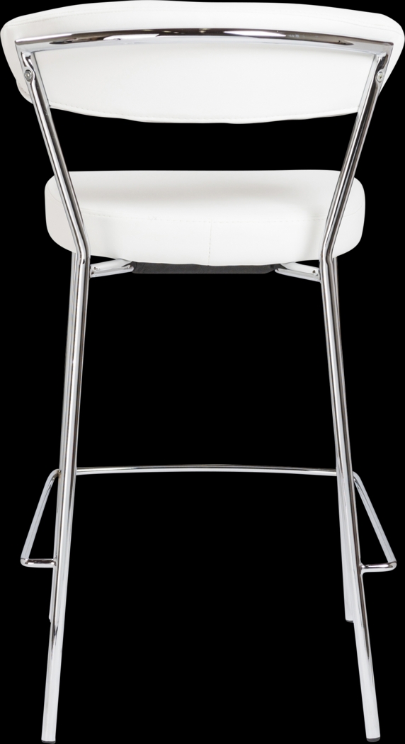 Artigale White Counter Stool, Set of 2 - Thumbnail - Image 6