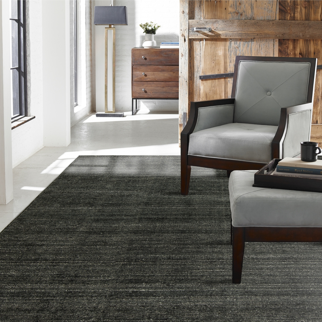 Artitz Black 8'6 x 11'6 Rug - Thumbnail - Image 2