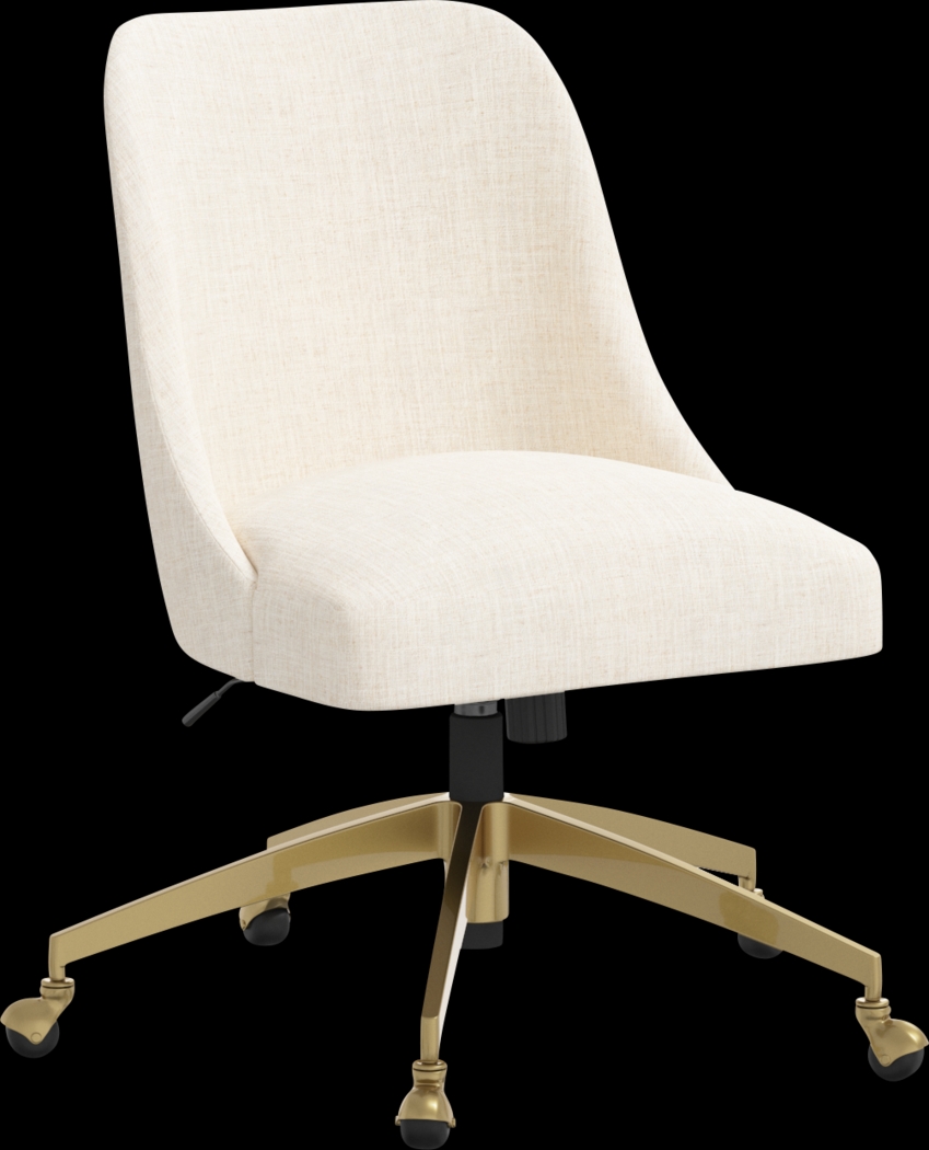 Artlane Cream Desk Chair - Thumbnail - Image 1