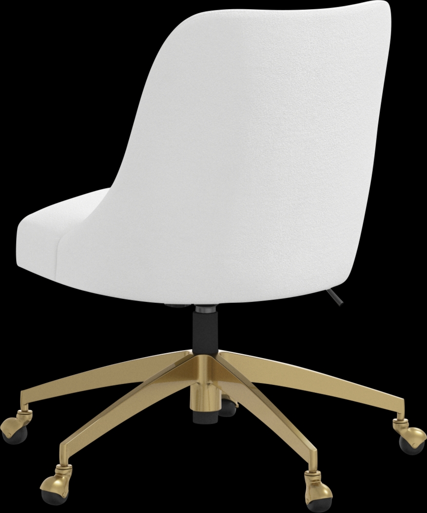 Artlane Cream Desk Chair - Thumbnail - Image 4