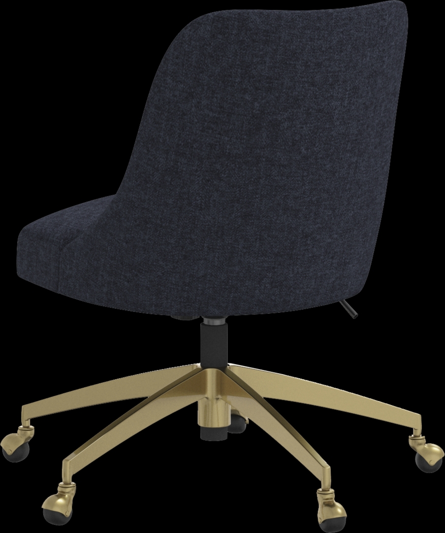 Artlane Dark Blue Desk Chair - Thumbnail - Image 4
