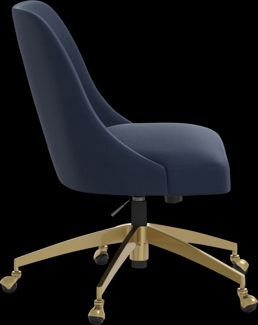 Artlane Navy Desk Chair - Thumbnail - Image 3