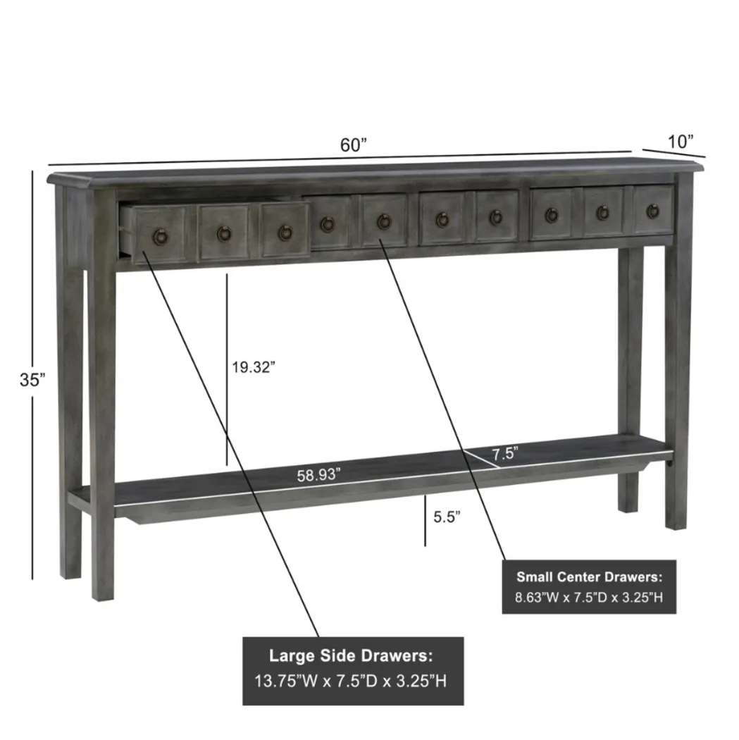 Artou Gray Console Table - Image 7