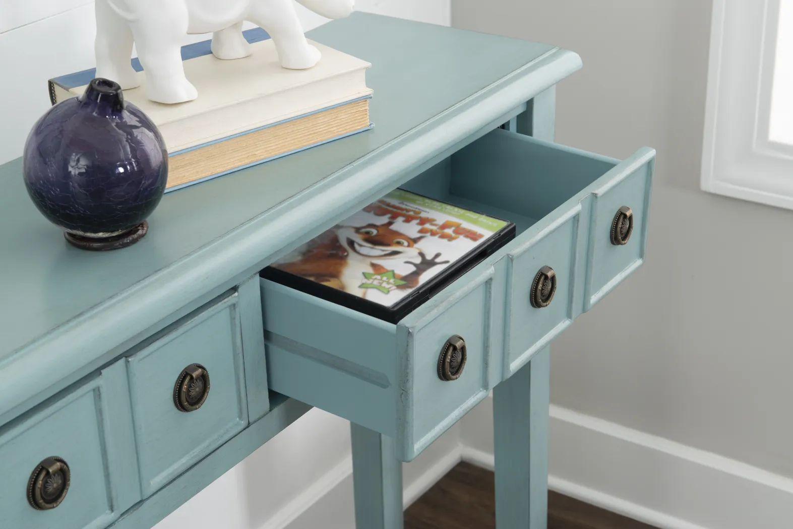 Artou Teal Console Table - Image 6