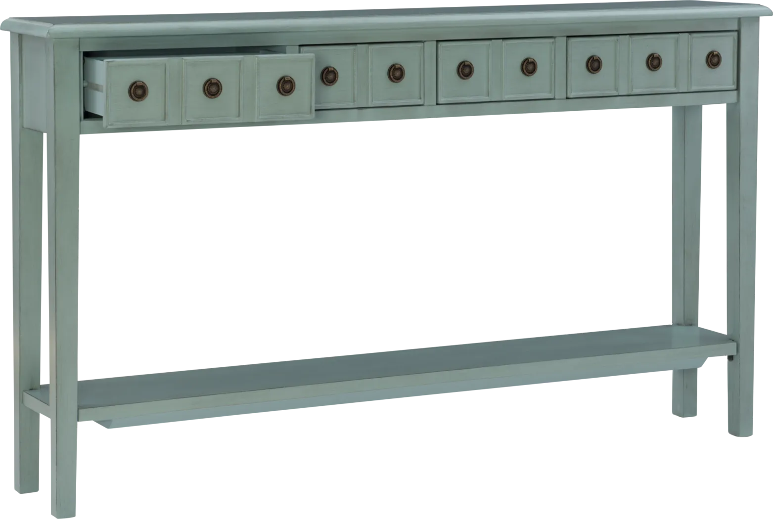 Artou Teal Console Table - Image 14