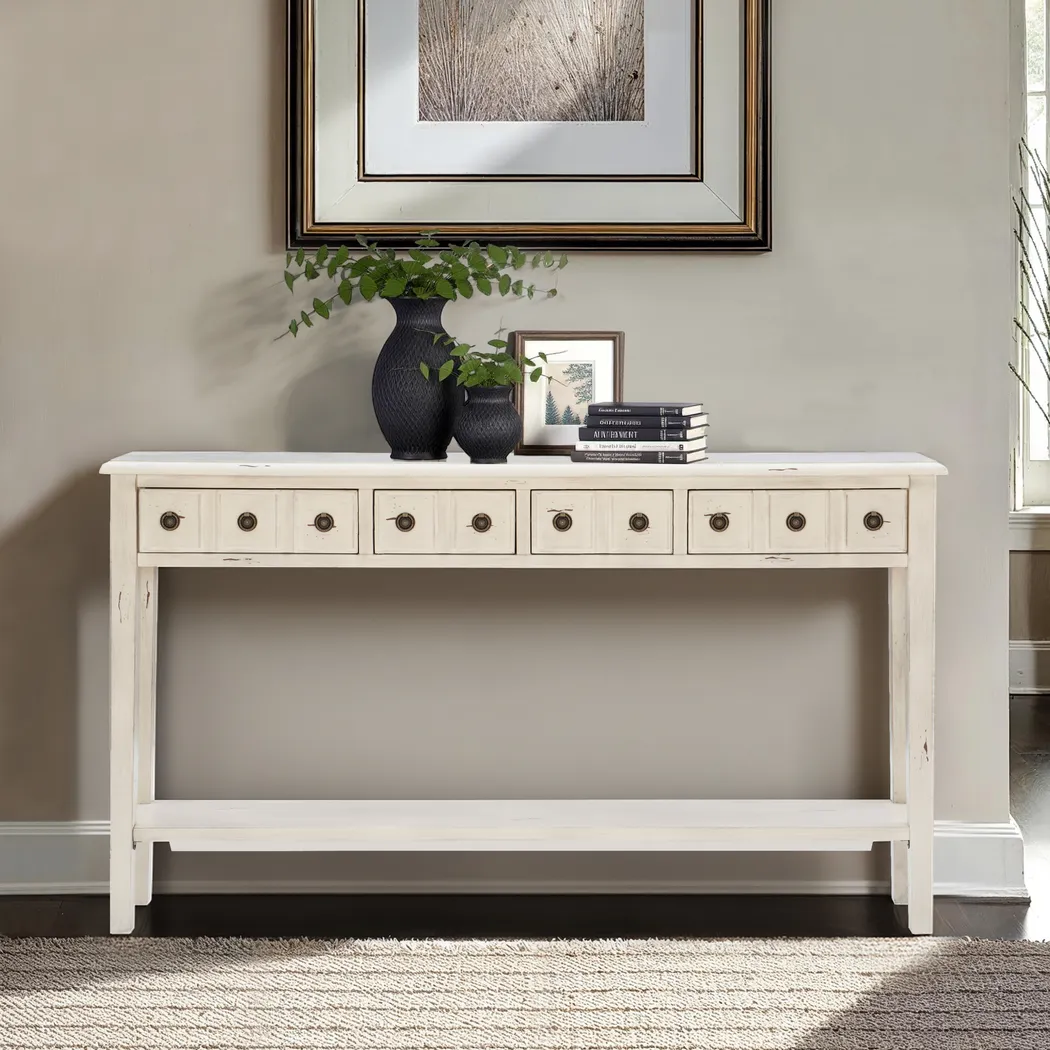 Artou White Console Table - Image 2