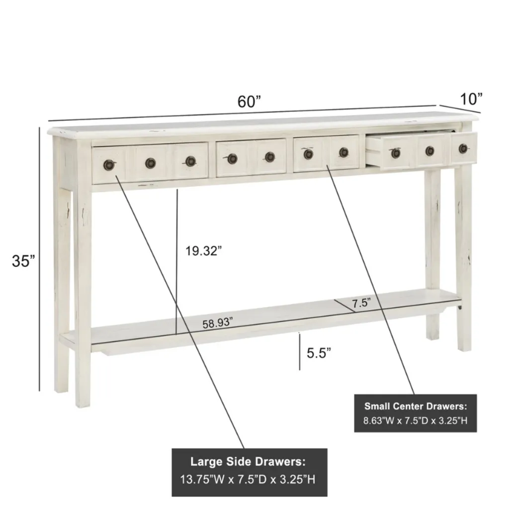 Artou White Console Table - Image 10