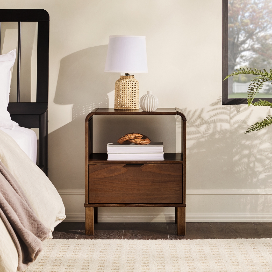 Artwin Brown Nightstand - Thumbnail - Image 2