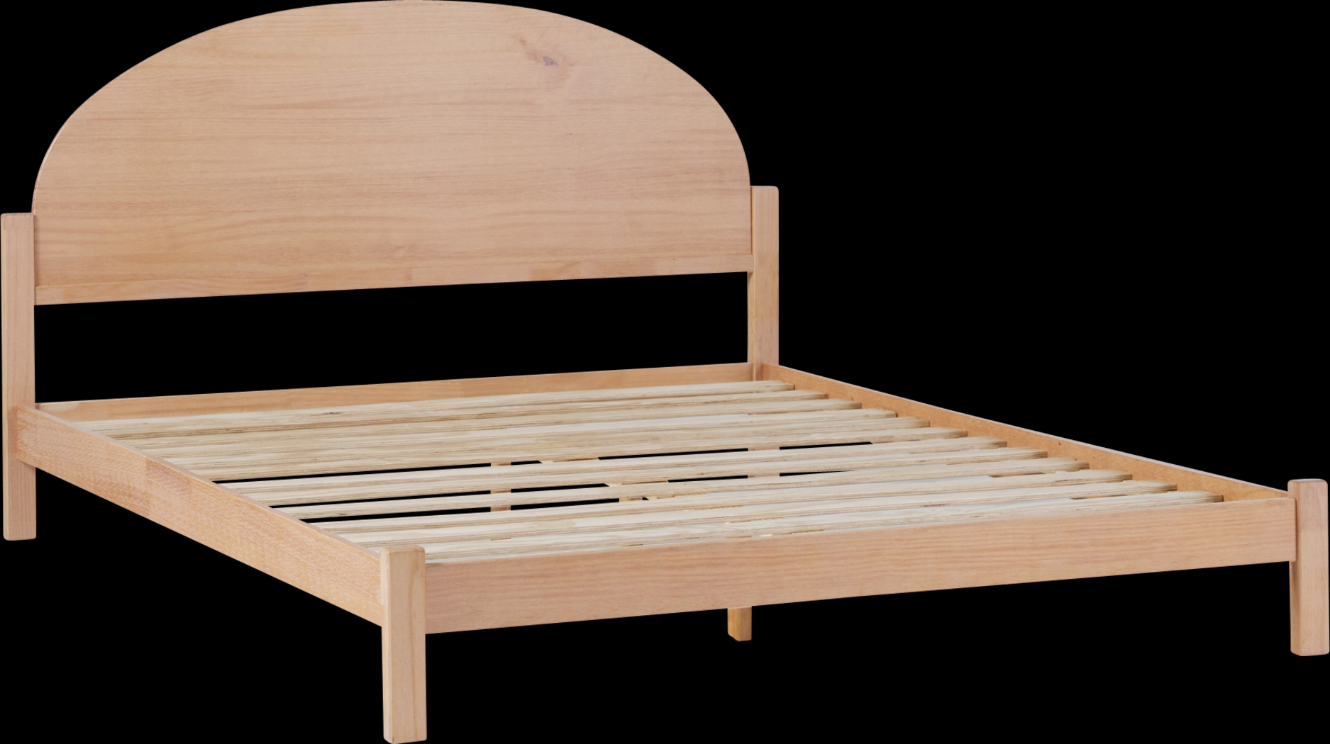 Artwin Natural Queen Bed - Thumbnail - Image 1