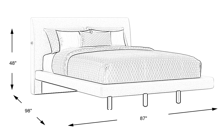 Dimension Image. Please refer to the Dimension Tab on this page for dimension details.