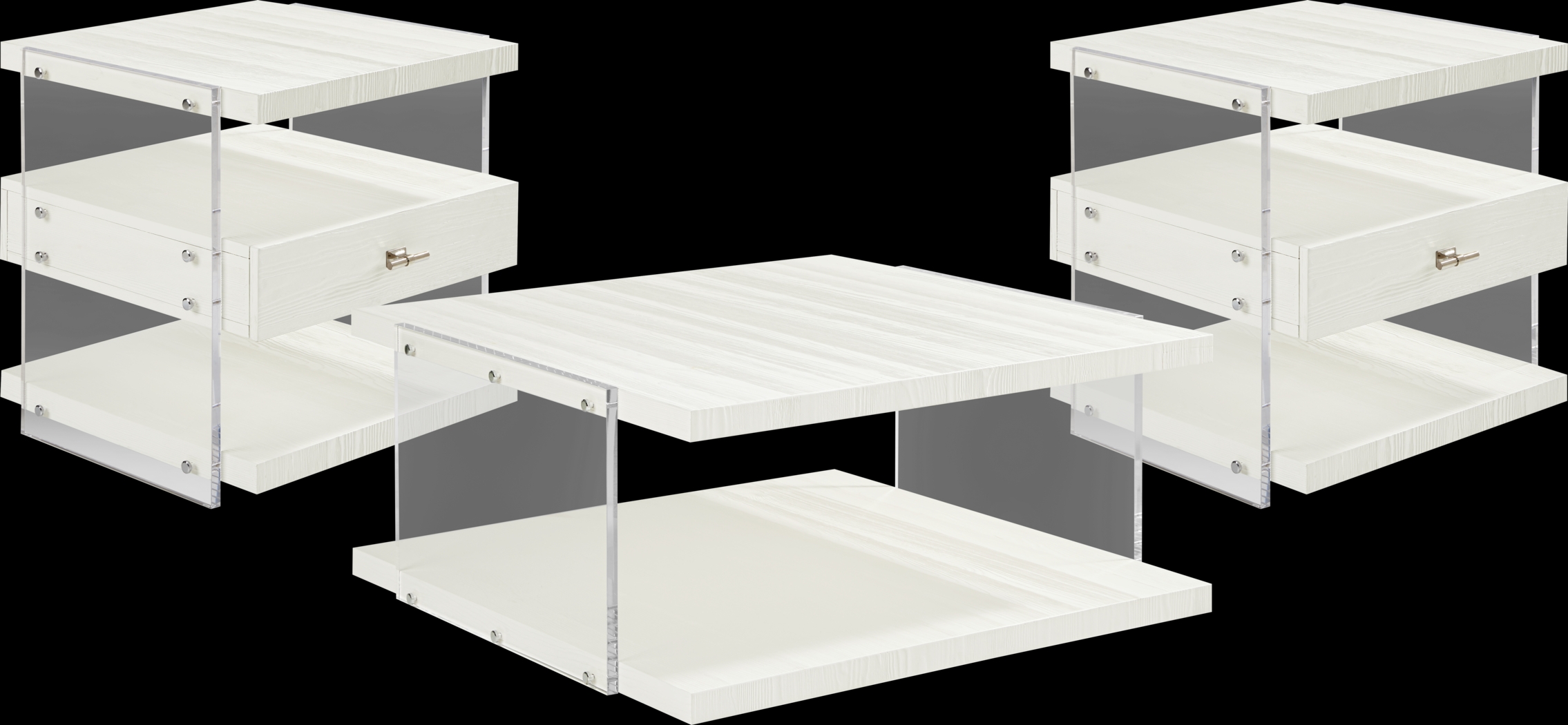 Sound Tech by Shaq Black Leather 6 Pc Triple Power Reclining Living Room with Audio - Thumbnail - Image 24