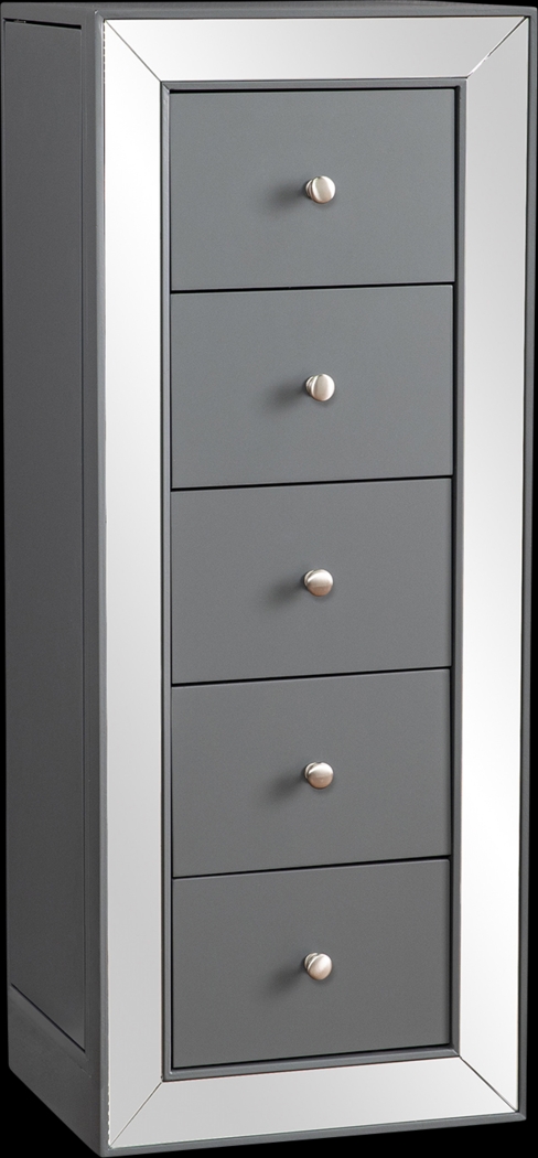 Arunah Gray Jewelry Armoire - Thumbnail - Image 1