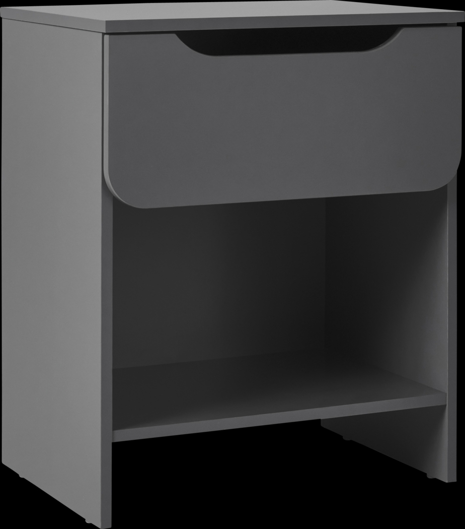 Arundel Gray Nightstand - Thumbnail - Image 1