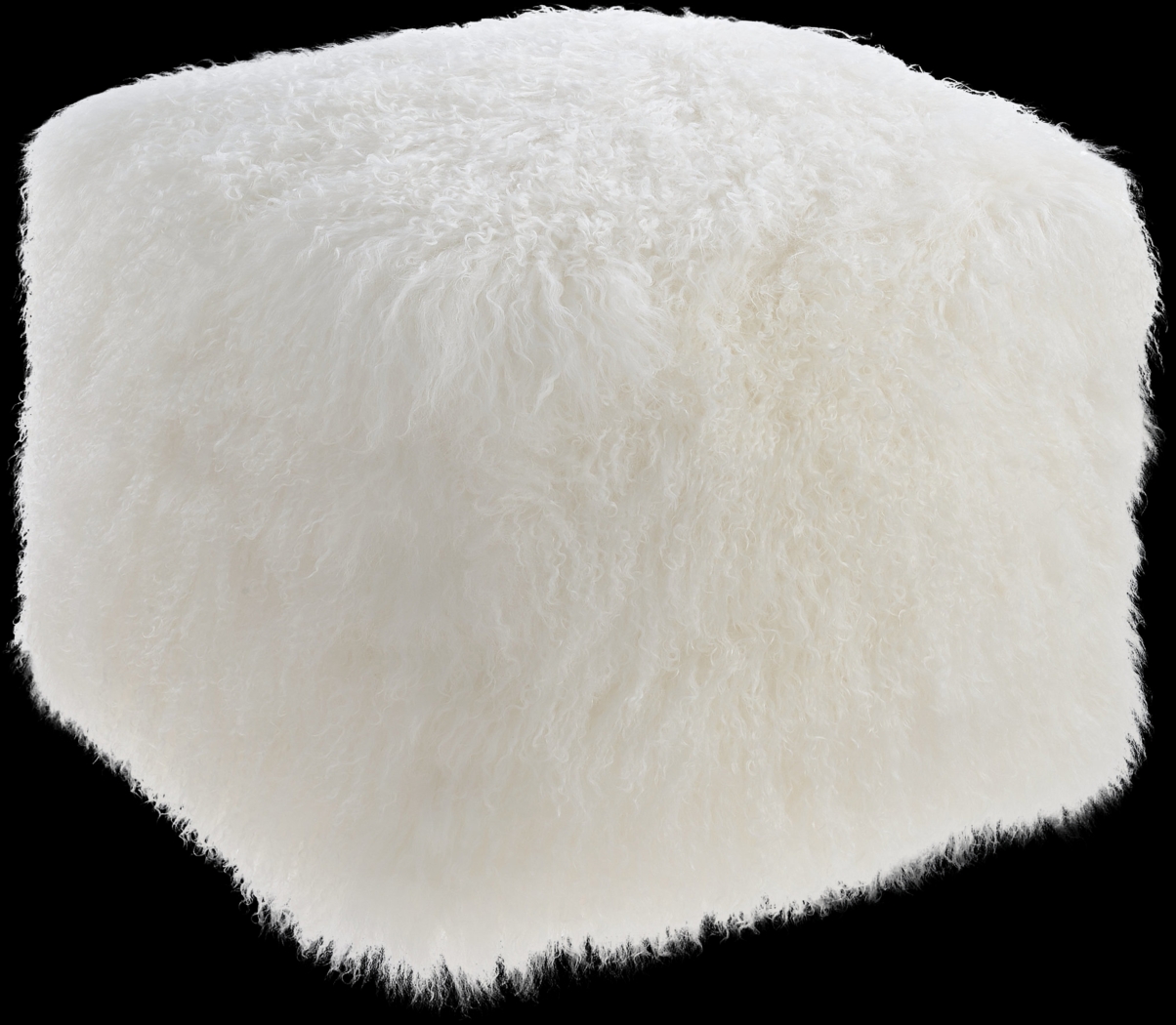Arusha White Ottoman - Thumbnail - Image 1