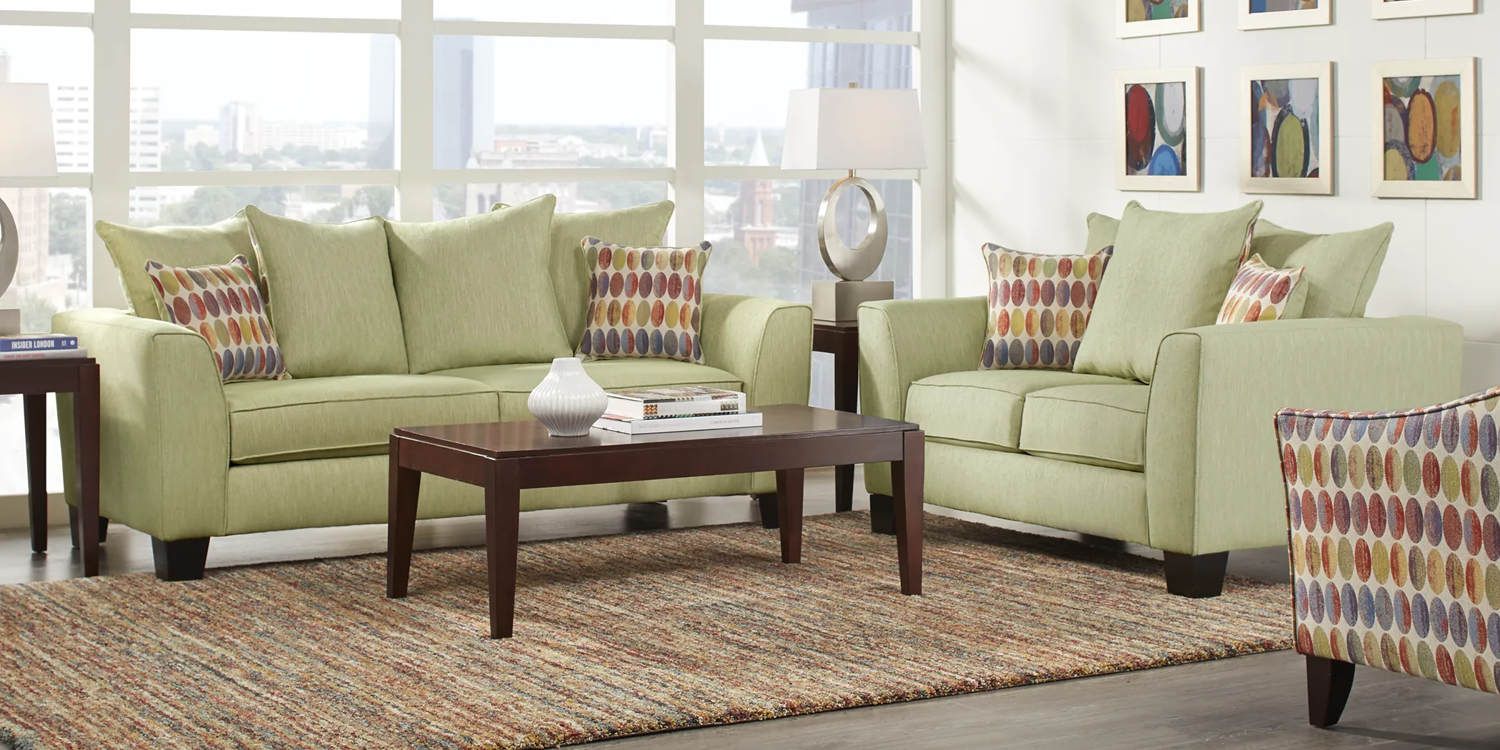 Arvada Sage 3 Pc Living Room - Thumbnail - Image 1