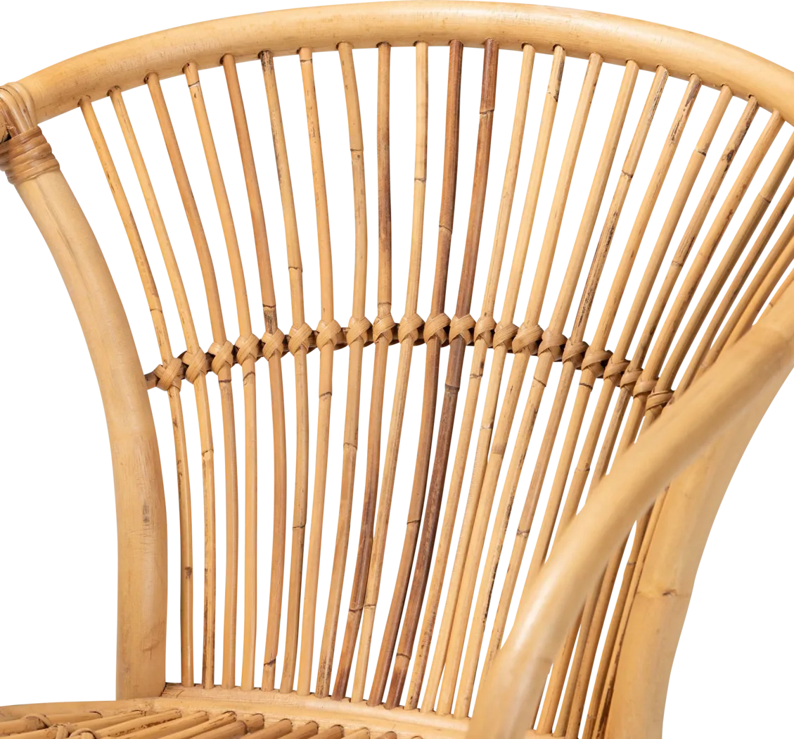 Arvany Brown Arm Chair - Thumbnail - Image 6
