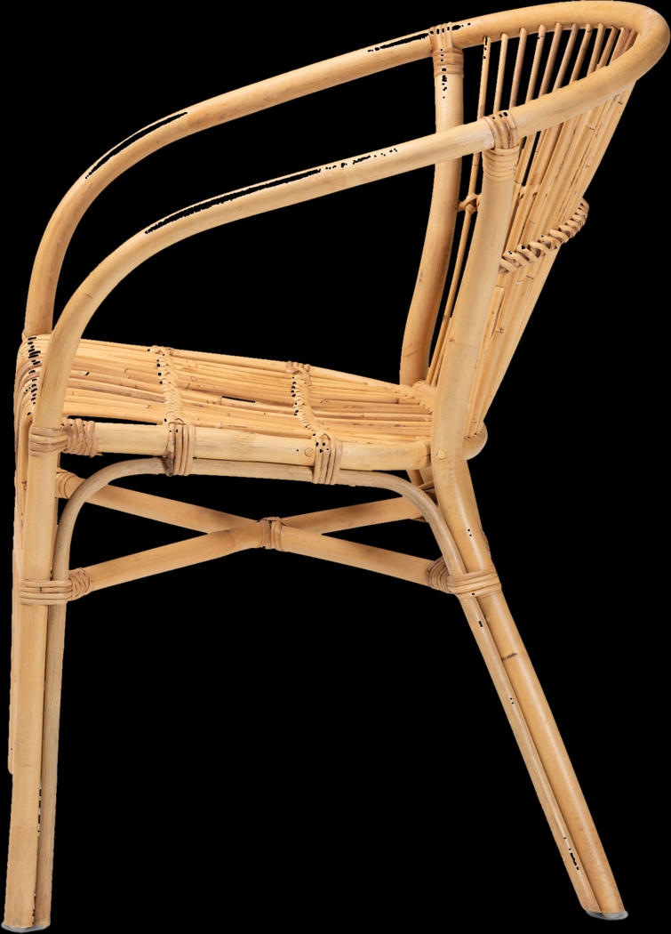 Arvany Brown Arm Chair - Thumbnail - Image 5