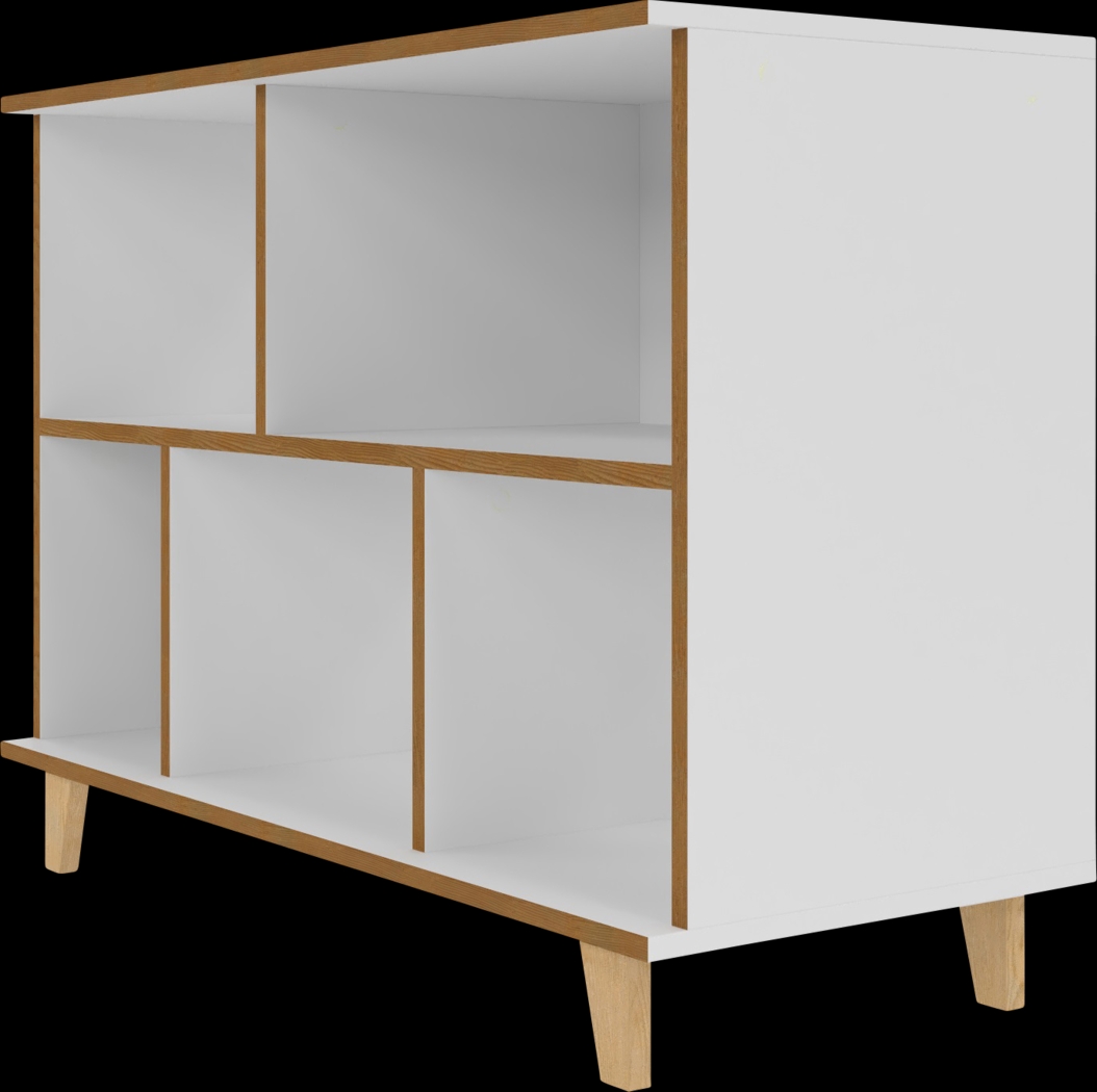 Arvilla White Bookcase - Thumbnail - Image 4