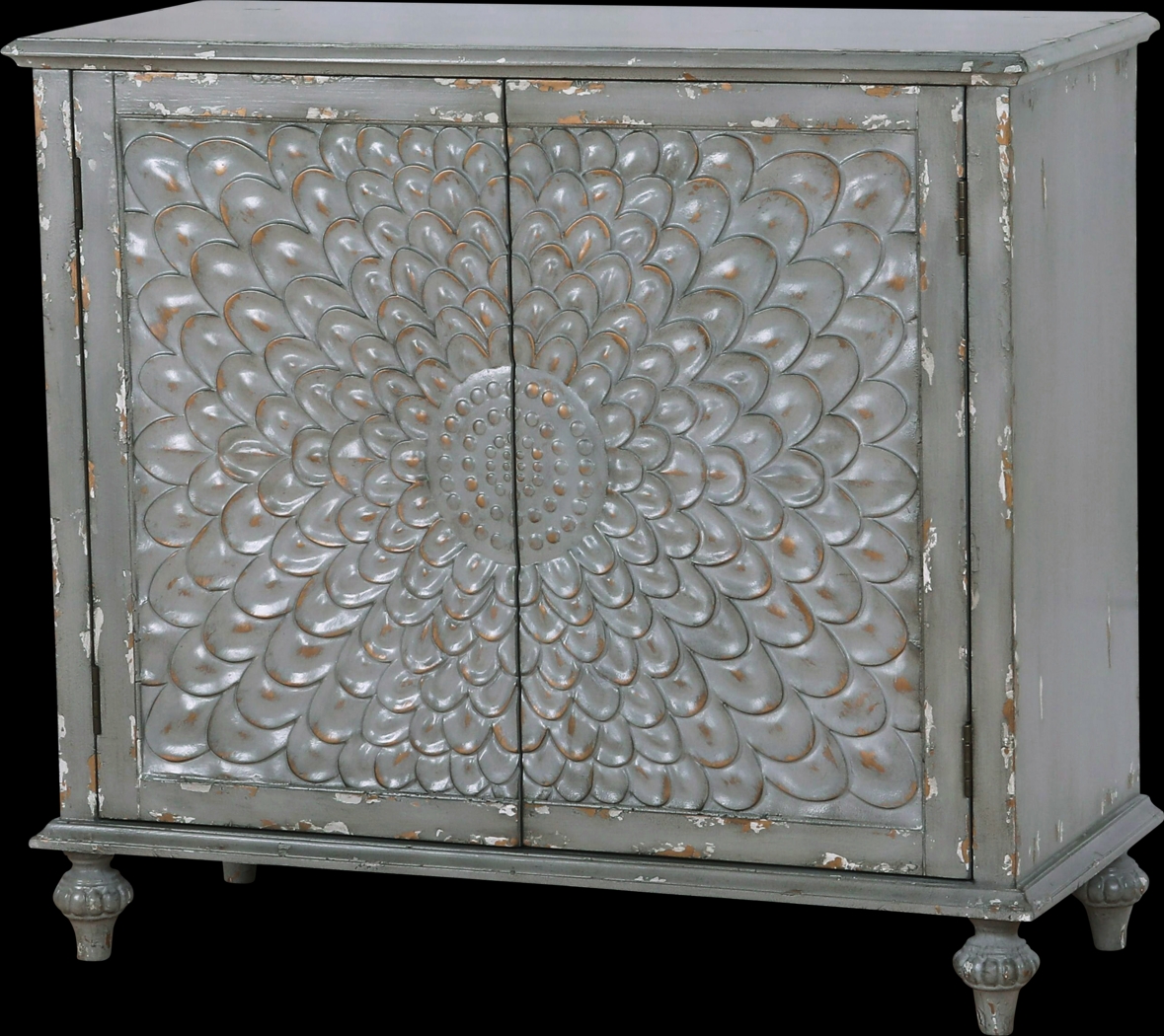 Arvonshire Gray Accent Cabinet - Thumbnail - Image 3
