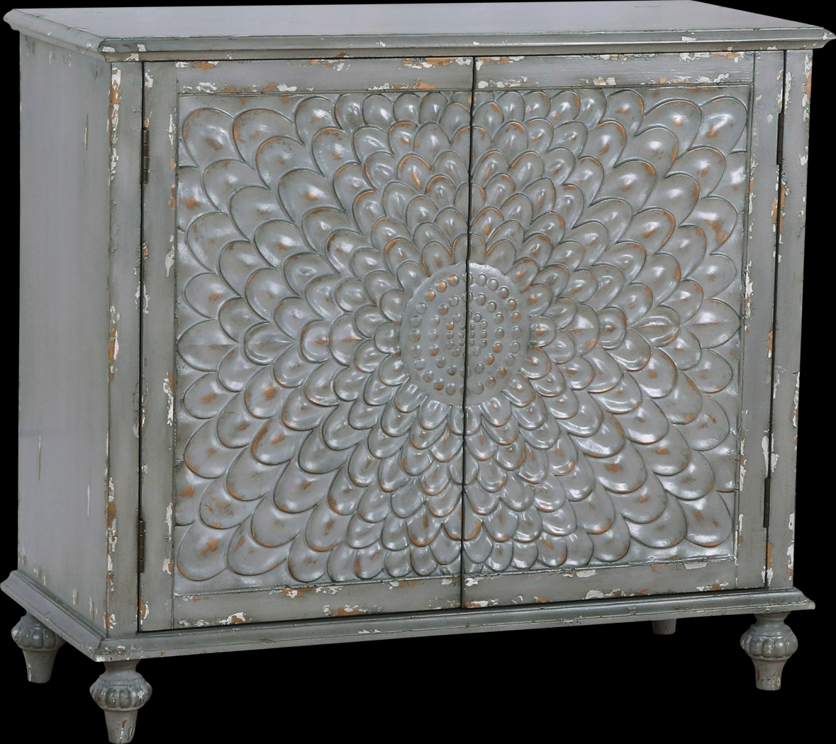 Arvonshire Gray Accent Cabinet - Thumbnail - Image 1