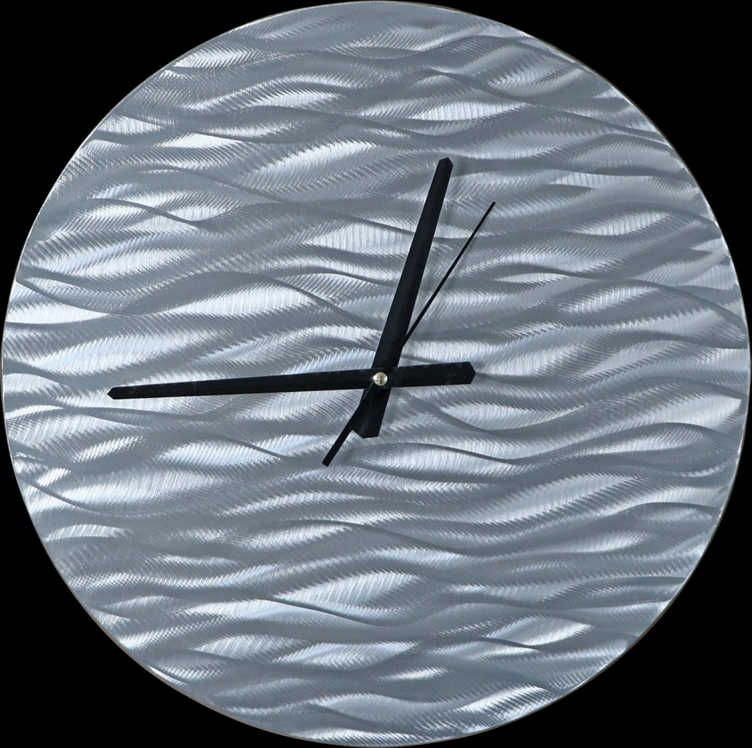 Arye Silver Clock - Thumbnail - Image 1