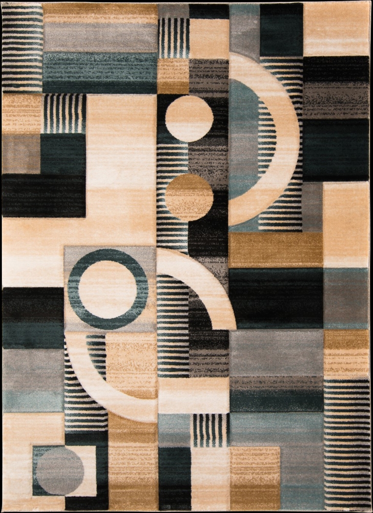 Aryo Gray 5'3 x 7'3 Rug - Thumbnail - Image 1