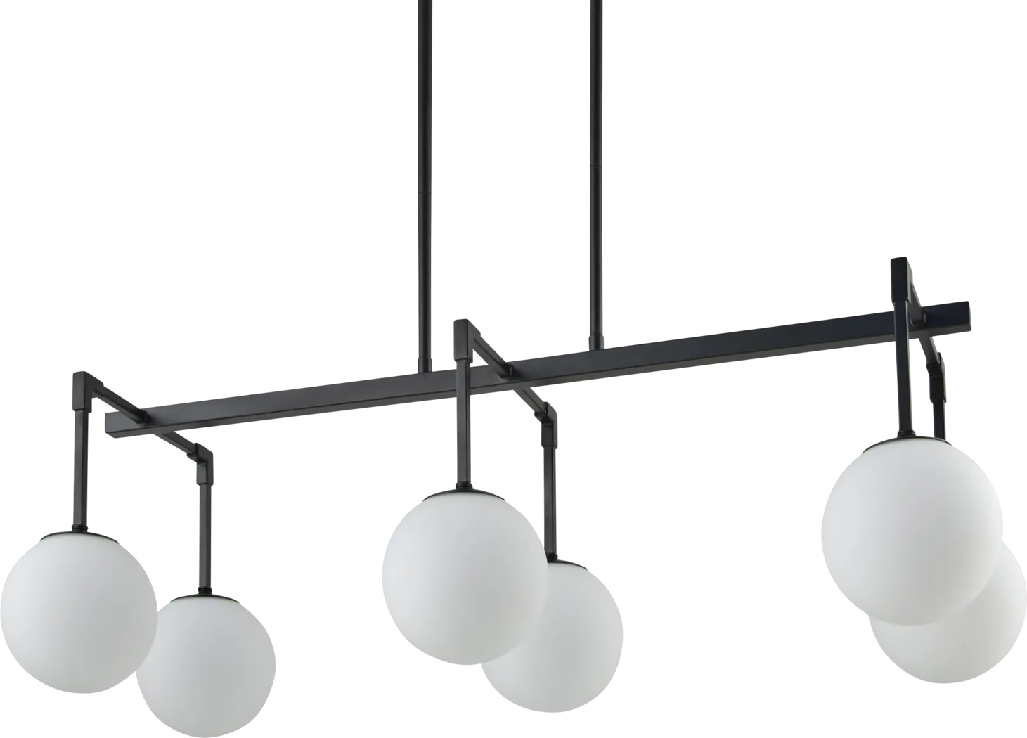 Asa Post Black Chandelier - Thumbnail - Image 3
