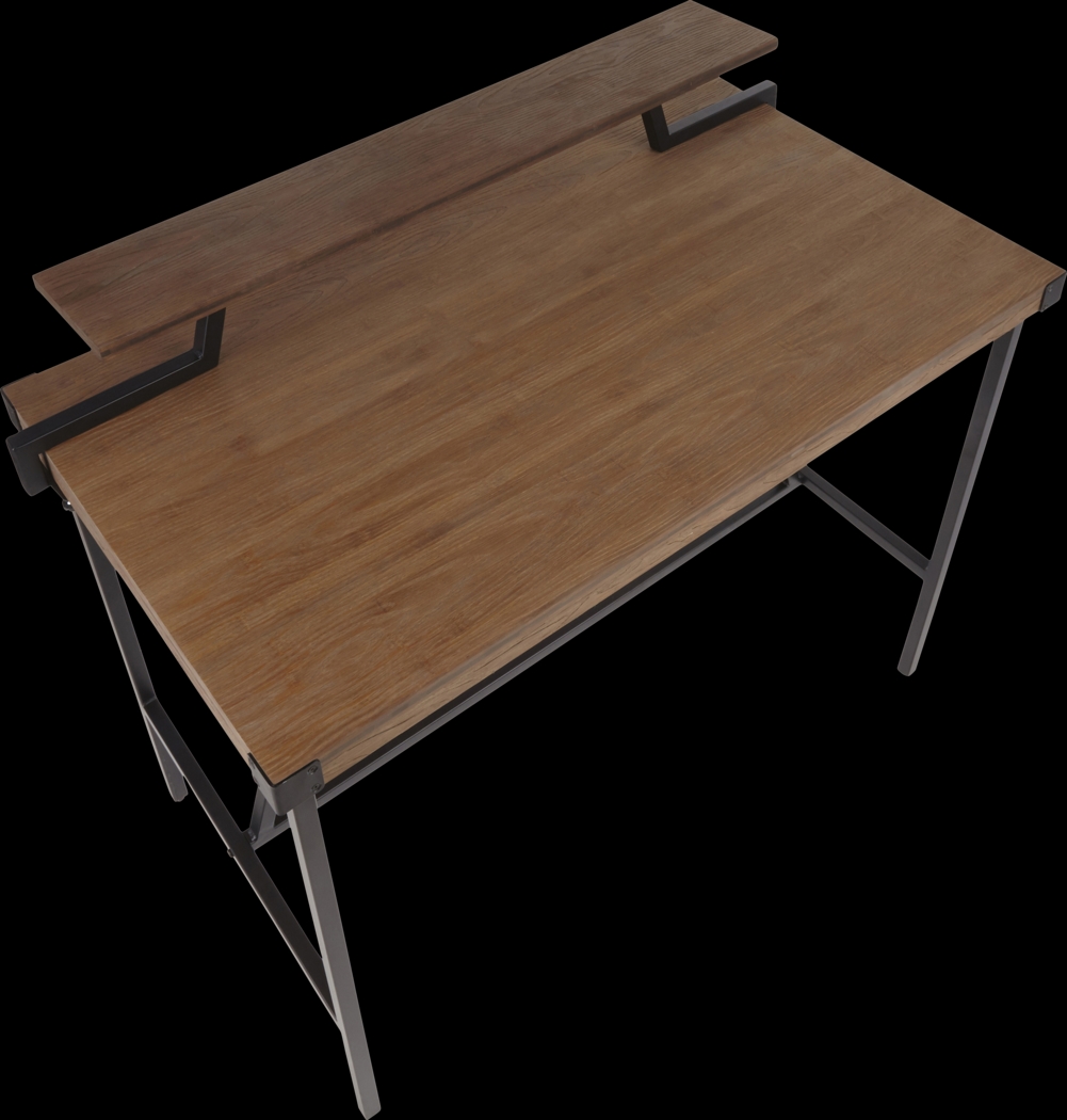 Asaff Brown Standing Desk - Thumbnail - Image 2