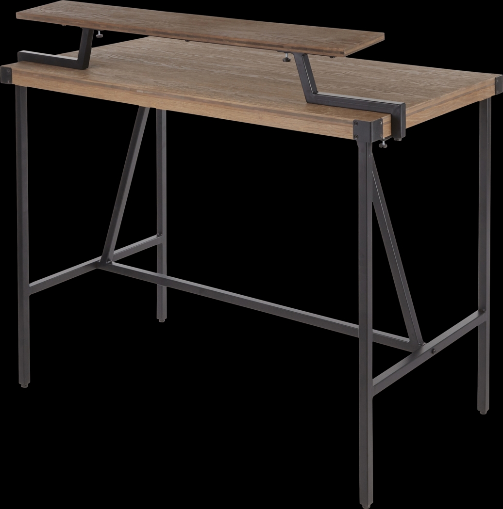 Asaff Brown Standing Desk - Thumbnail - Image 5