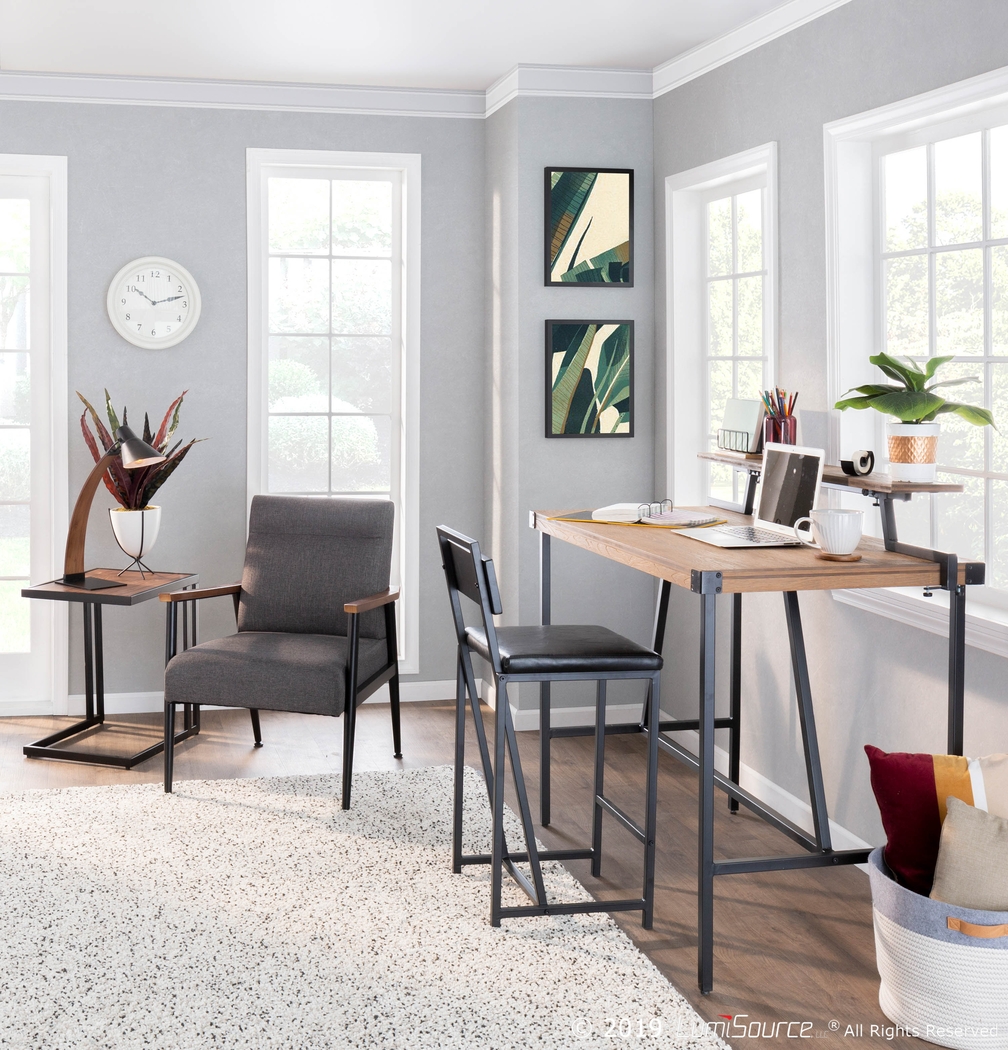 Asaff Brown Standing Desk - Thumbnail - Image 7