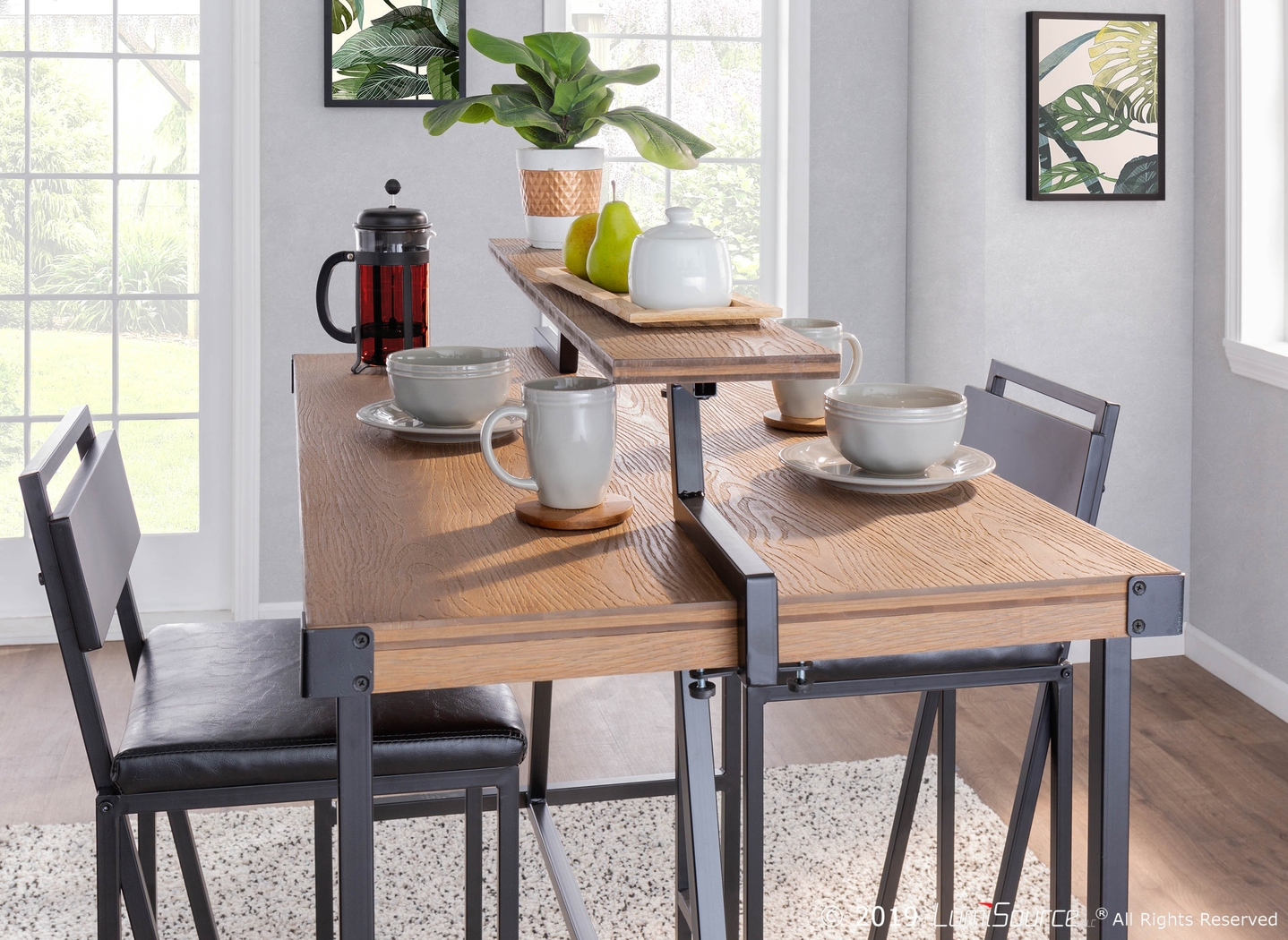 Asaff Brown Standing Desk - Thumbnail - Image 8