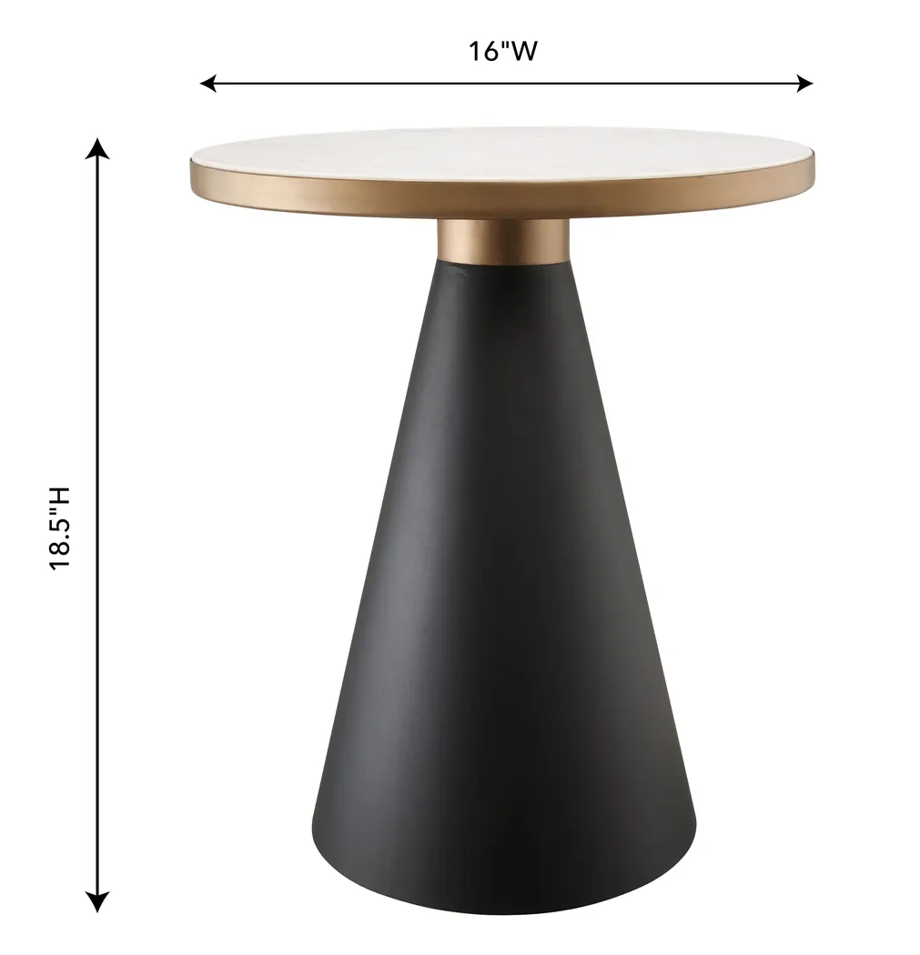Ronan Black End Table - Thumbnail - Image 4