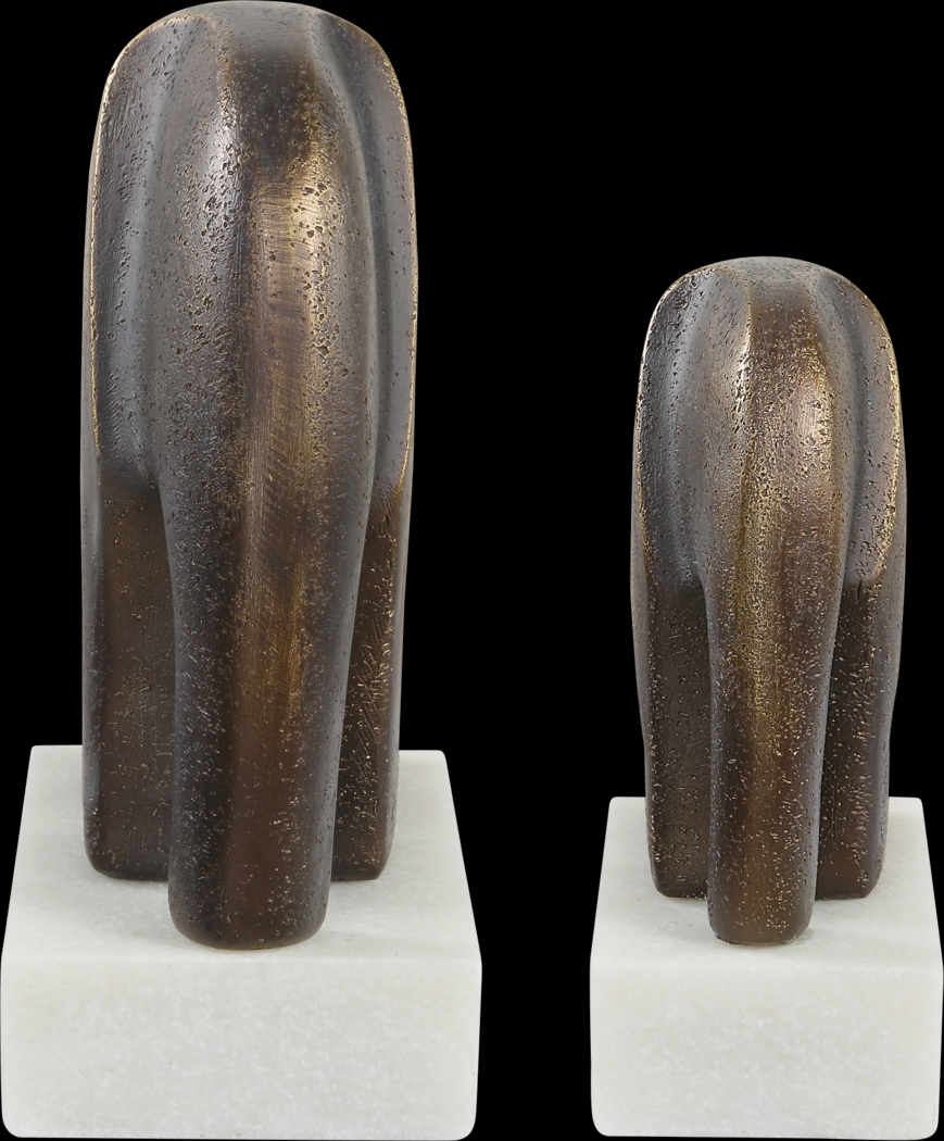 Ascan Bronze Sculpture, Set of 2 - Thumbnail - Image 5