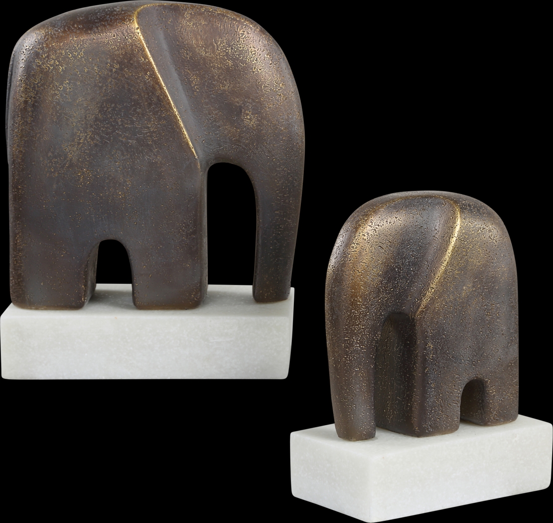 Ascan Bronze Sculpture, Set of 2 - Thumbnail - Image 1