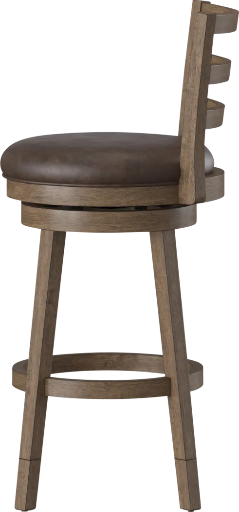 Aschines Brown Barstool - Thumbnail - Image 11