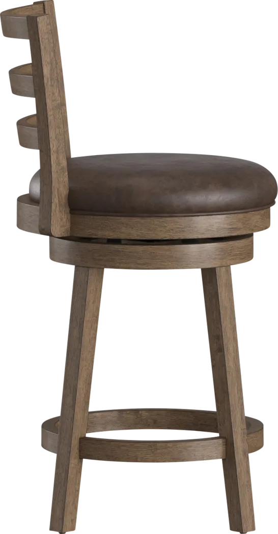 Aschines Brown Barstool - Thumbnail - Image 14