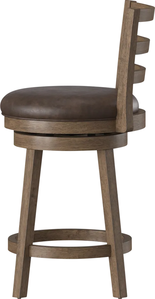 Aschines Brown Barstool - Thumbnail - Image 16