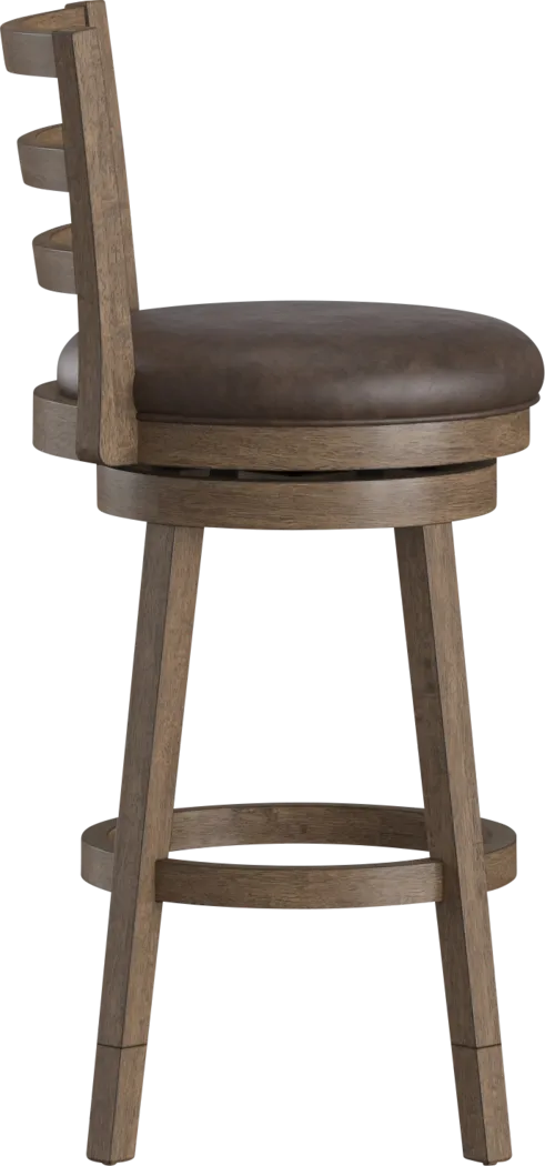 Aschines Brown Barstool - Thumbnail - Image 9