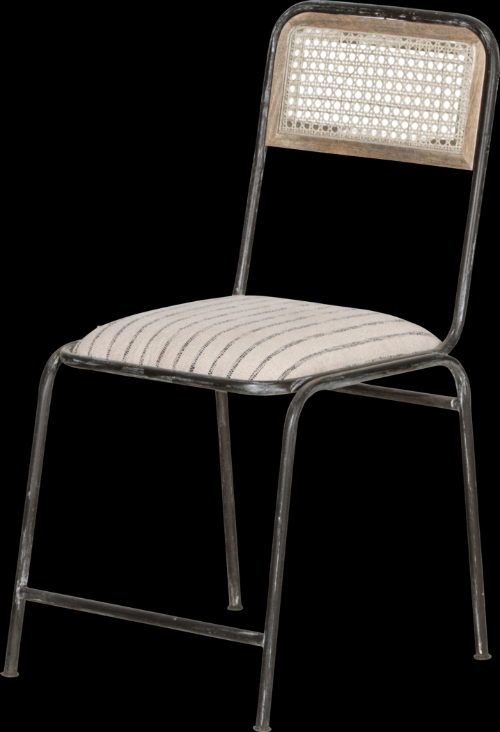Asenian Iron Accent Chair - Thumbnail - Image 1