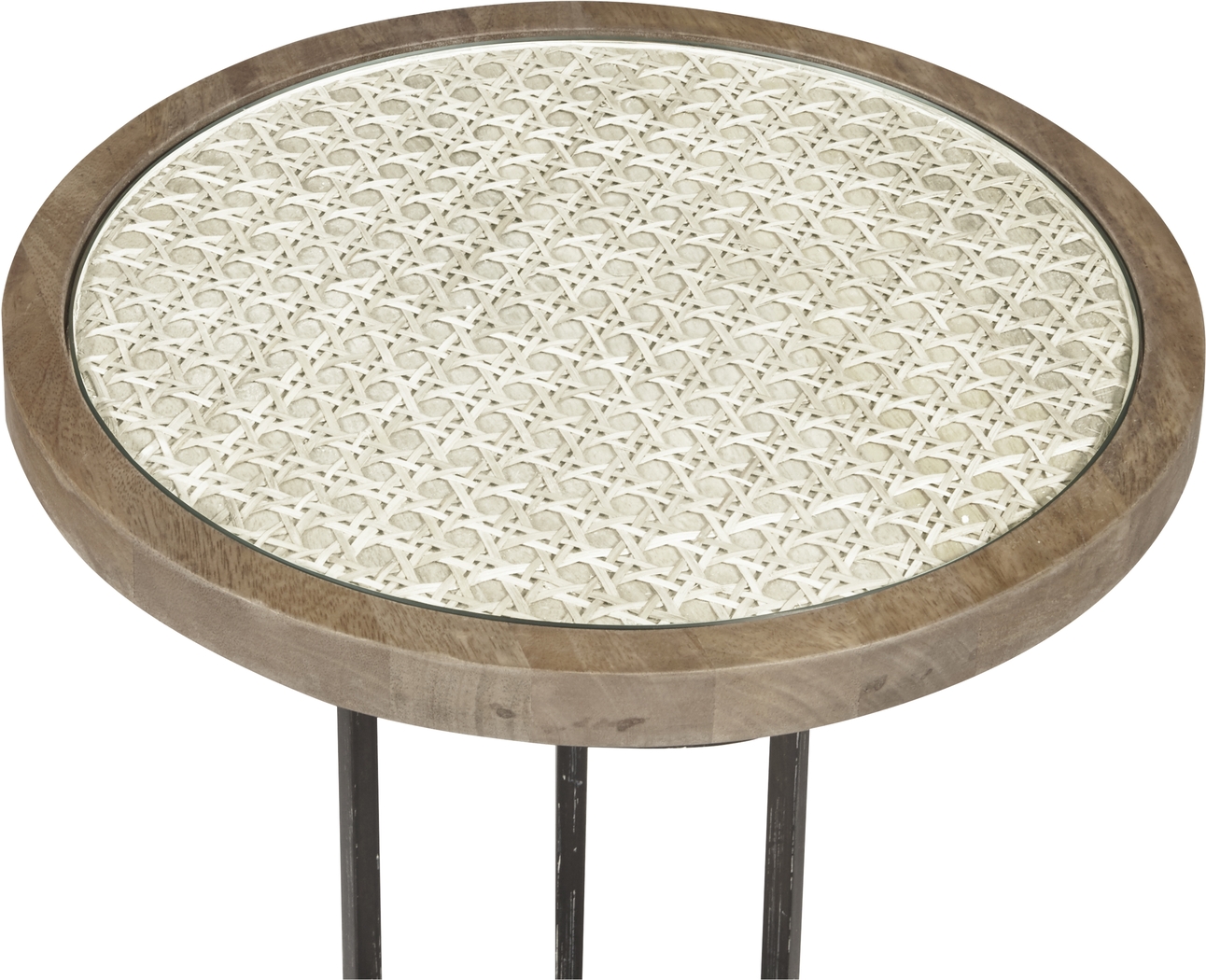 Asenian Iron Accent Table - Thumbnail - Image 8