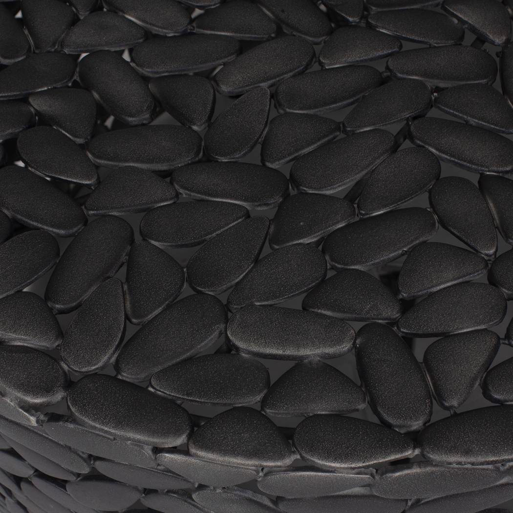 Asenna Black Outdoor Cocktail Table - Thumbnail - Image 4