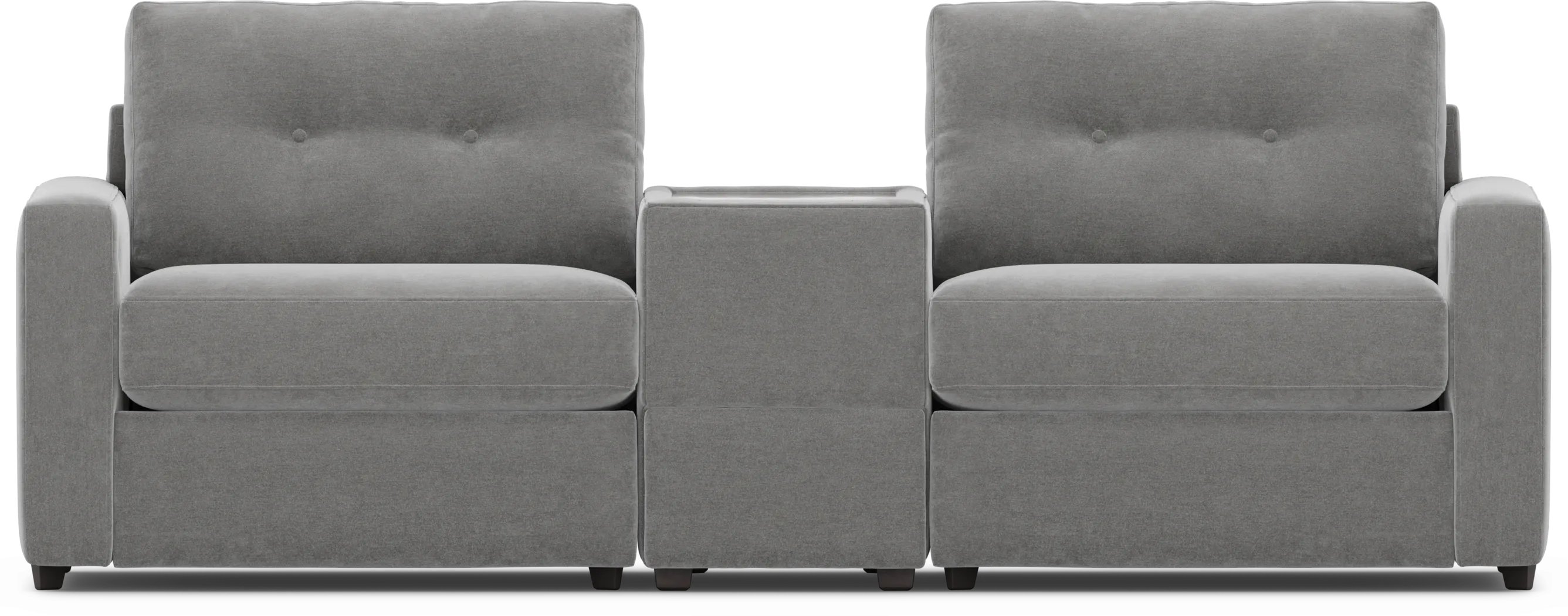 Ash 3 Pc Power Reclining ModularOne with Media Console - Thumbnail - Image 4