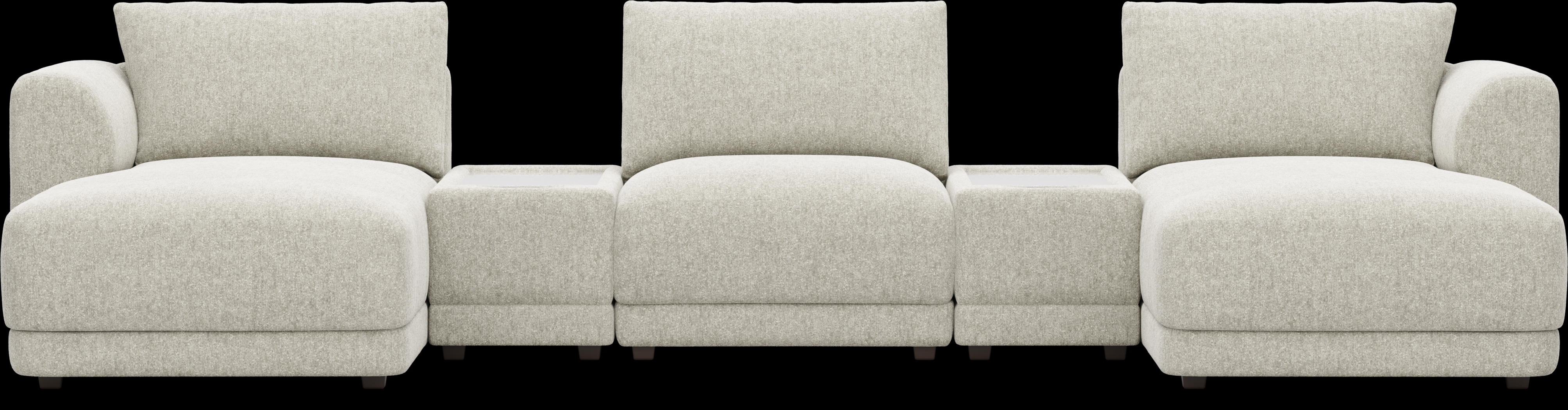 Ash 5 Pc ModularFour with Media Consoles - Thumbnail - Image 3