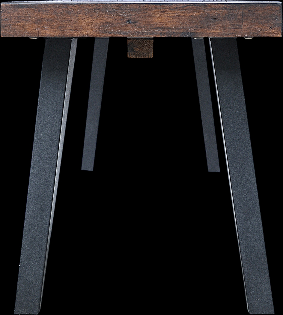 Ash Grove Dark Brown Bench - Thumbnail - Image 2