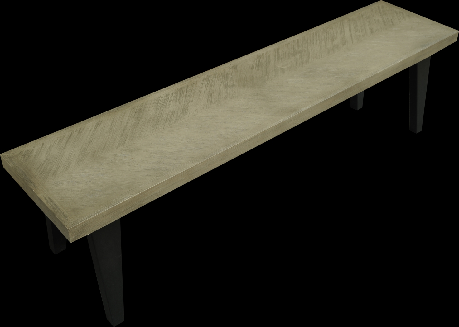 Ash Grove Gray Bench - Thumbnail - Image 1