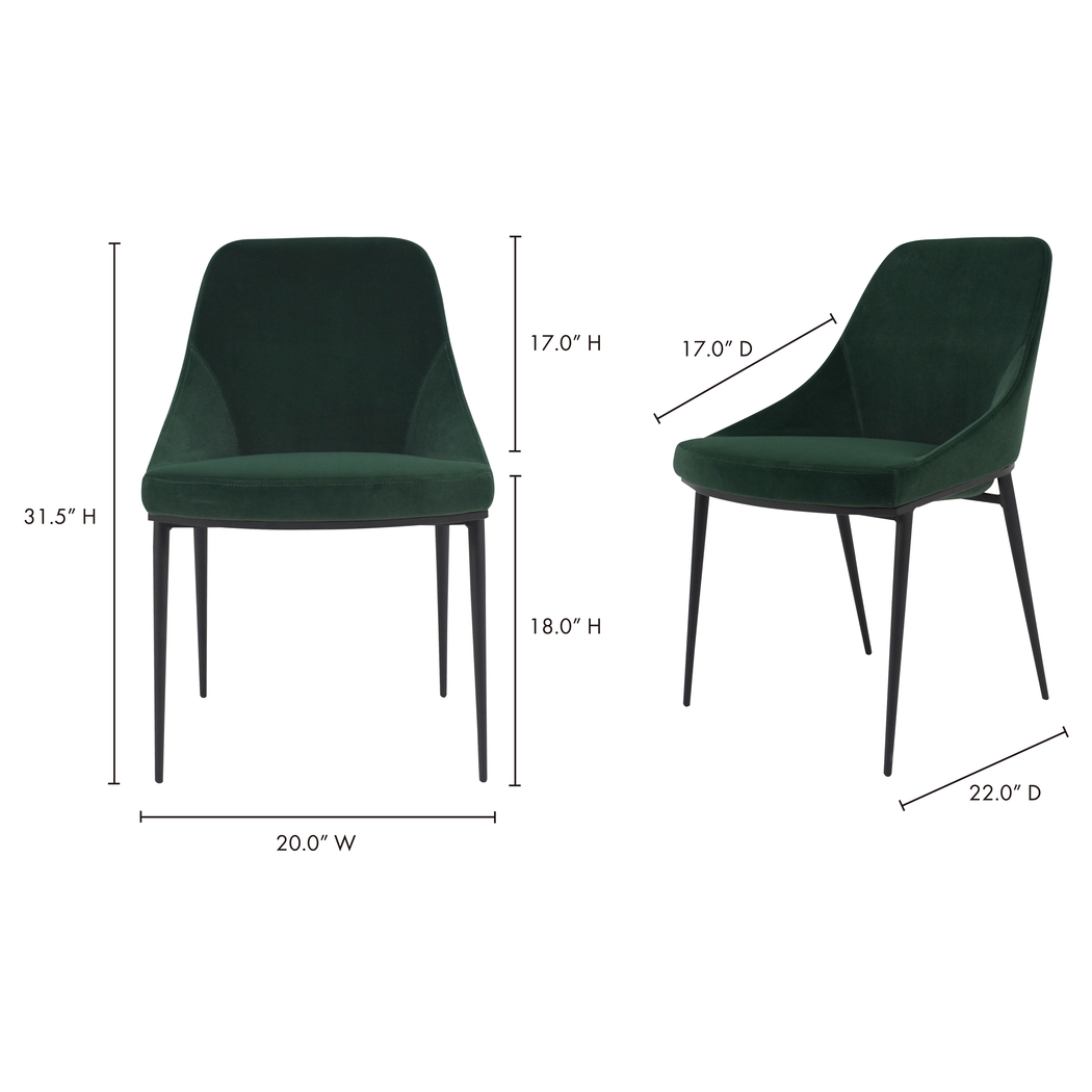 Ashberry Green Arm Chair, Set of 2 - Thumbnail - Image 7