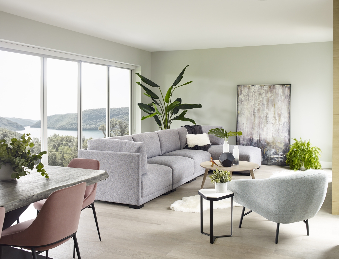 Ashberry Pink Dining Chair, Set of 2 - Thumbnail - Image 9