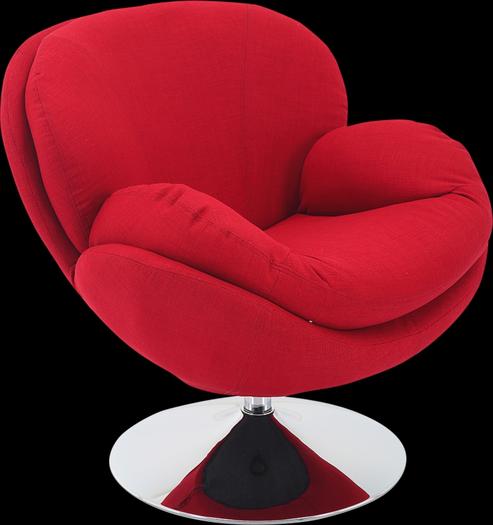 Ashbrook Red Accent Chair - Thumbnail - Image 1